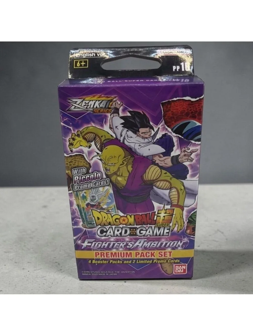 Dragon Ball Super Card Game Fighter’s Ambition Premium Pack Set